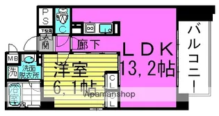 大阪府大阪市北区天満2丁目【マンション】の間取り