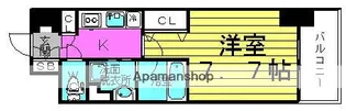 アーバネックス堂島【7階】の間取り