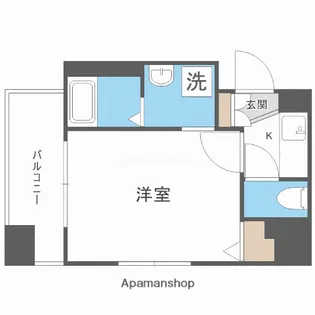 大阪府大阪市北区浮田2丁目【マンション】の間取り