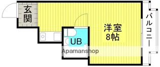 大阪府大阪市淀川区新北野2丁目【マンション】の間取り