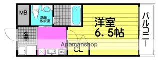 セレニテ梅田北【15階】の間取り