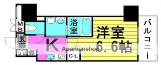 イーストヴィラ梅田【7階】の間取り