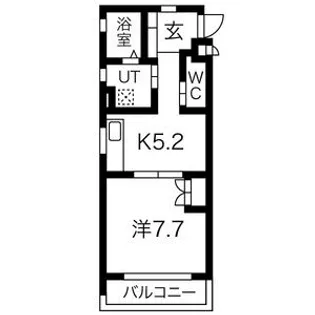 常陽第6ガーデンハイツ【1階】の間取り