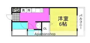 ネクスプロス天六【3階】の間取り