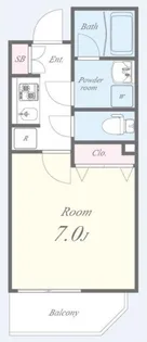セイワパレス福島駅前【4階】の間取り