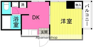 ISハイツ新大阪【2階】の間取り
