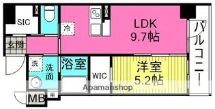 ファーストフィオーレ梅田イースト【5階】の間取り