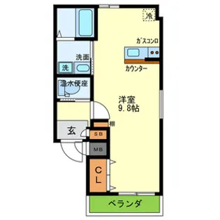 ハイム・エトワール【3階】の間取り