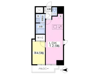 ノーブルコート堺筋本町【1406号室】の間取り