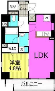 大阪府大阪市北区太融寺町【マンション】の間取り