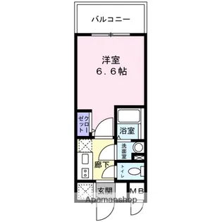 エスリードレジデンス梅田マークス【11階】の間取り