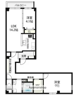 RET UMEKITA【1階】の間取り