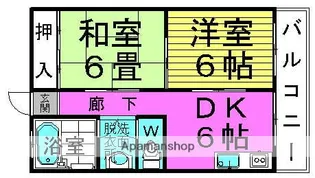 第二幸福マンション【1階】の間取り