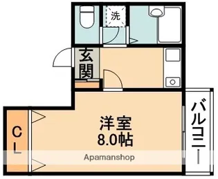 プチフィールド【2階】の間取り