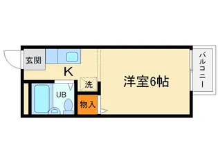 ル・レーブ【102号室号室】の間取り
