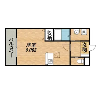 アクティ中本【2階】の間取り