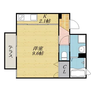 大阪府大阪市城東区鴫野東2丁目【アパート】の間取り