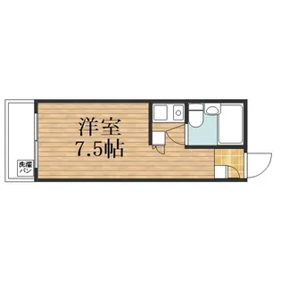 大阪府大阪市城東区東中浜3丁目【マンション】の間取り