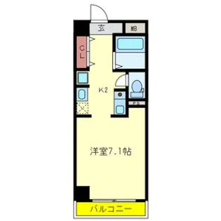 ADORER【7階】の間取り