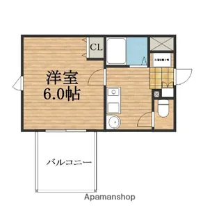 大阪府大阪市中央区南久宝寺町1丁目【マンション】の間取り