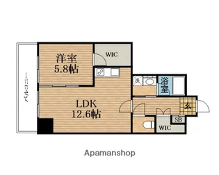 大阪府大阪市中央区北久宝寺町3丁目【マンション】の間取り
