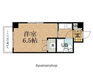 大阪府大阪市中央区内久宝寺町3丁目【マンション】の間取り