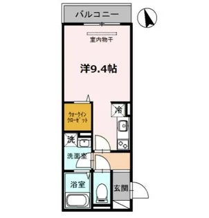 セジュール神路【3階】の間取り