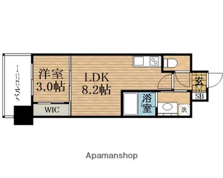 大阪府大阪市北区黒崎町【マンション】の間取り