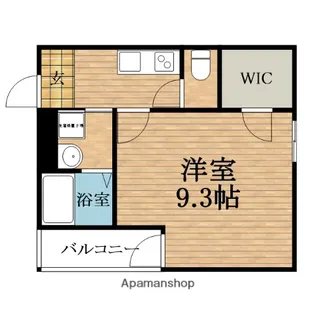 大阪府大阪市城東区諏訪3丁目【アパート】の間取り