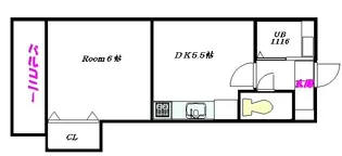 パークコート柴田【4階】の間取り
