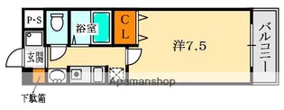 ヒルサイドテラス【1階】の間取り