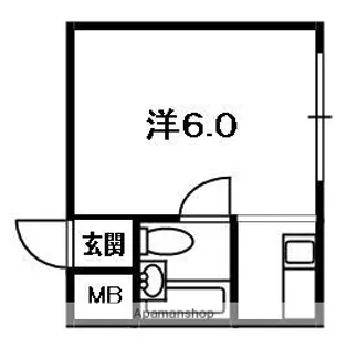 アーバンハイツ田口【2階】の間取り