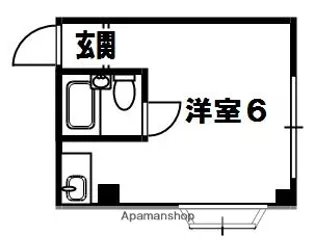 アーバンハイツ田口【2階】の間取り