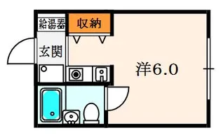 シャルム枚方【2階】の間取り