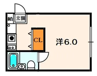 シャルム枚方【1階】の間取り