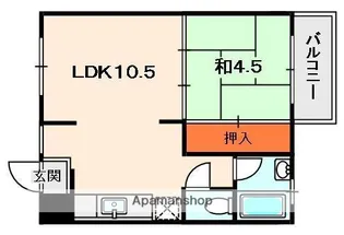 さくらマンション【3階】の間取り