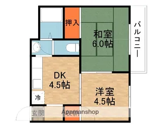 藤マンション【2階】の間取り