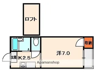 メゾンドオーブ【3階】の間取り