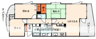 れじでんすK&T【2階】の間取り