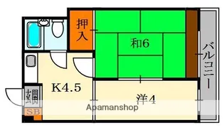 CLEAR HOSHIGAOKA.Ⅰ【3階】の間取り