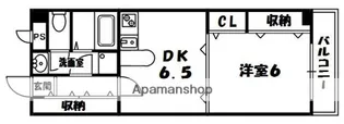 宮之阪ウェーブ【3階】の間取り