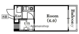 プレアール星田【1階】の間取り