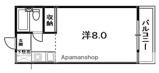 エム・ケイ3枚方公園【1階】の間取り