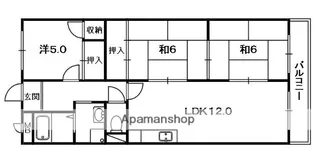 BELONG枚方東1番館【3階】の間取り