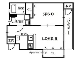 まなーすてら【3階】の間取り