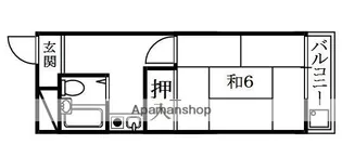 ハーモニーヒルズ桜丘【5階】の間取り