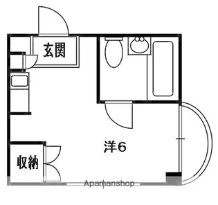 御殿山エスチュアリーハウス【2階】の間取り