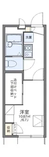 レオパレス星丘A【103号室】の間取り