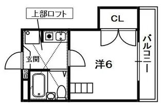 レオパレス光善寺第2【2階】の間取り