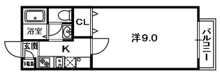 サンクレスト A【103号室号室】の間取り